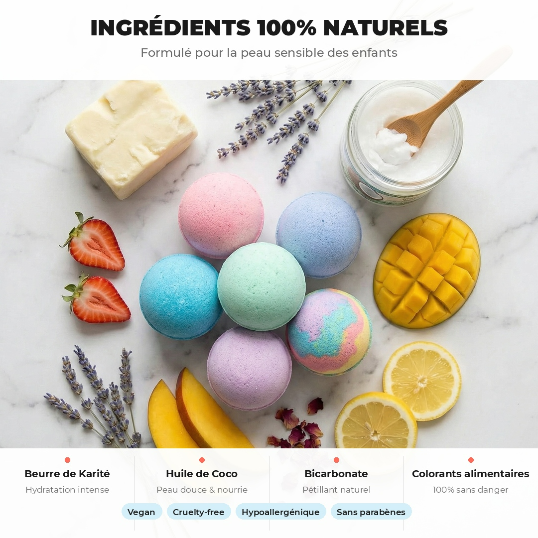 Coffret Magique — Bombes de Bain Surprise