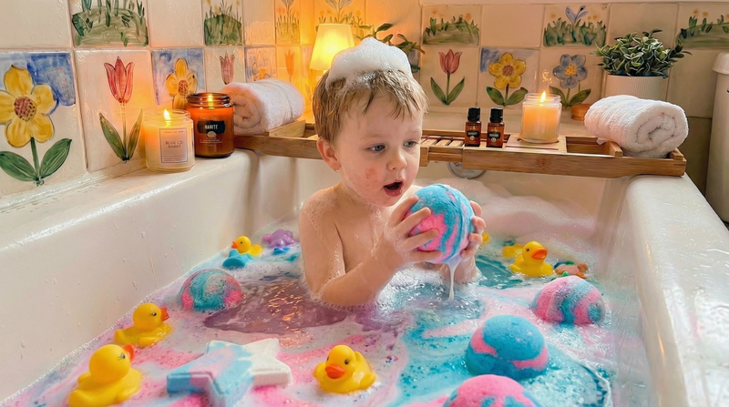 L'emerveillement a chaque bain