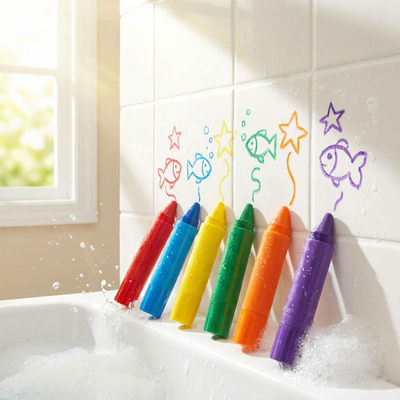 Crayons de Bain ×6